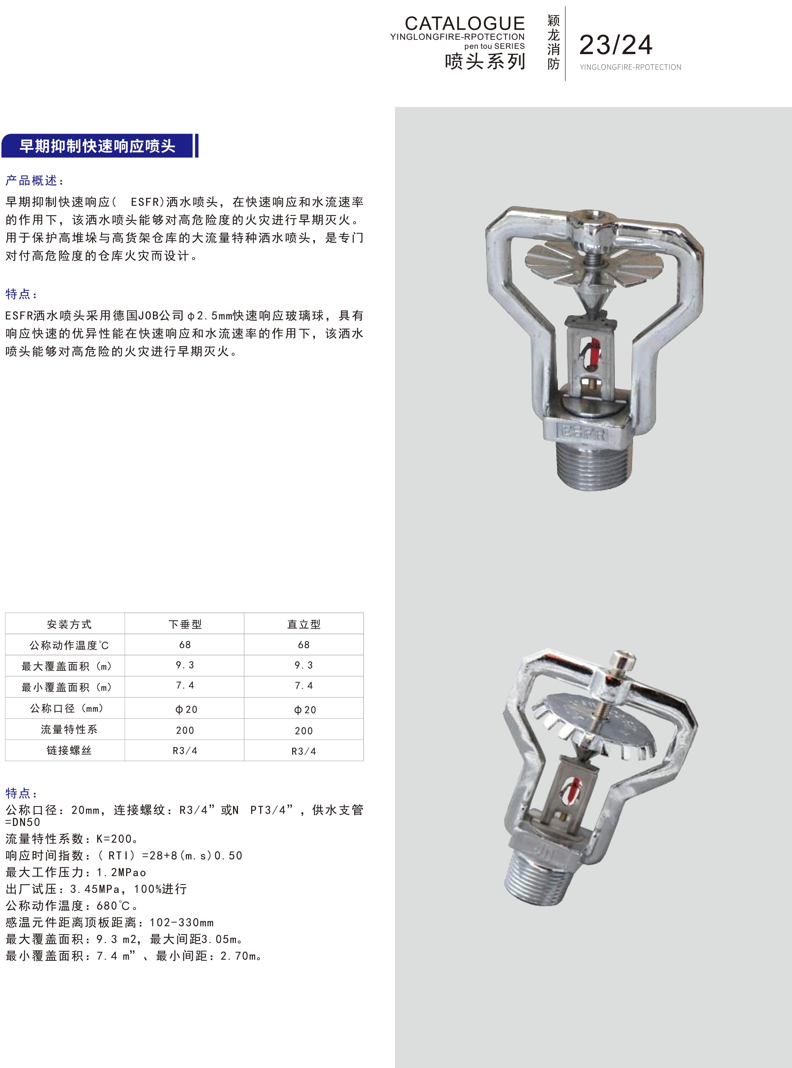 穎龍：噴頭系列